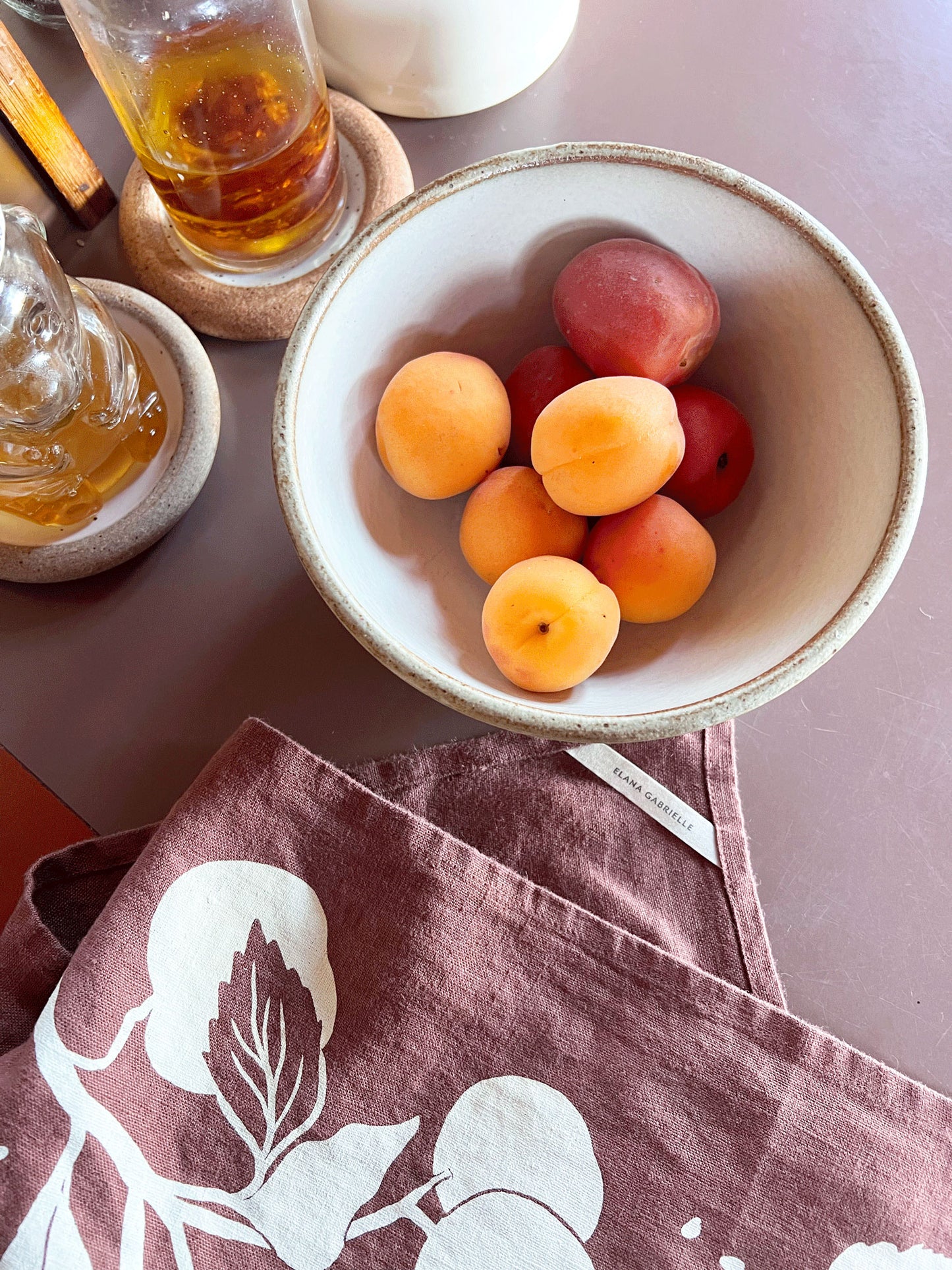 Apples Linen Napkins