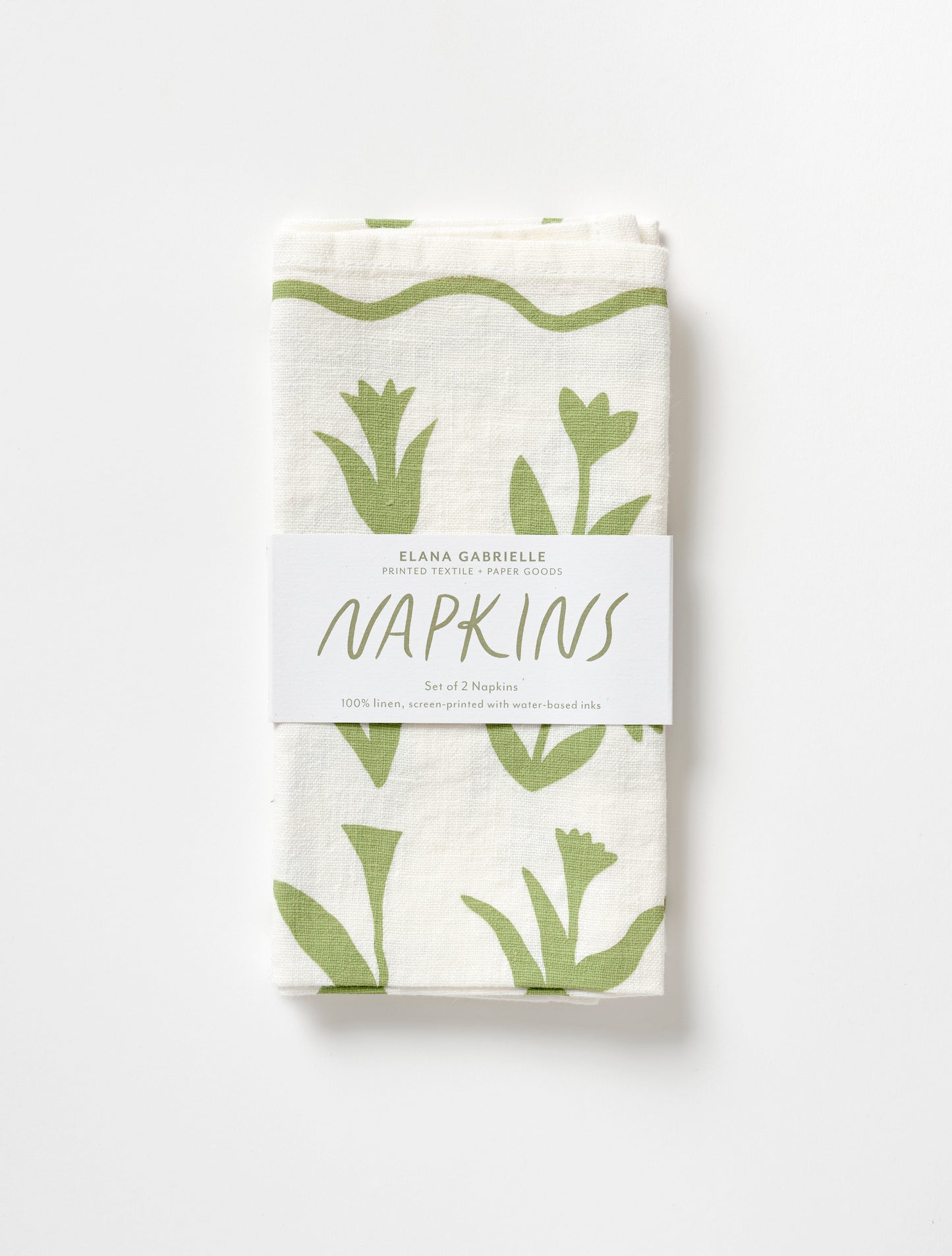 Tulips Linen Napkins