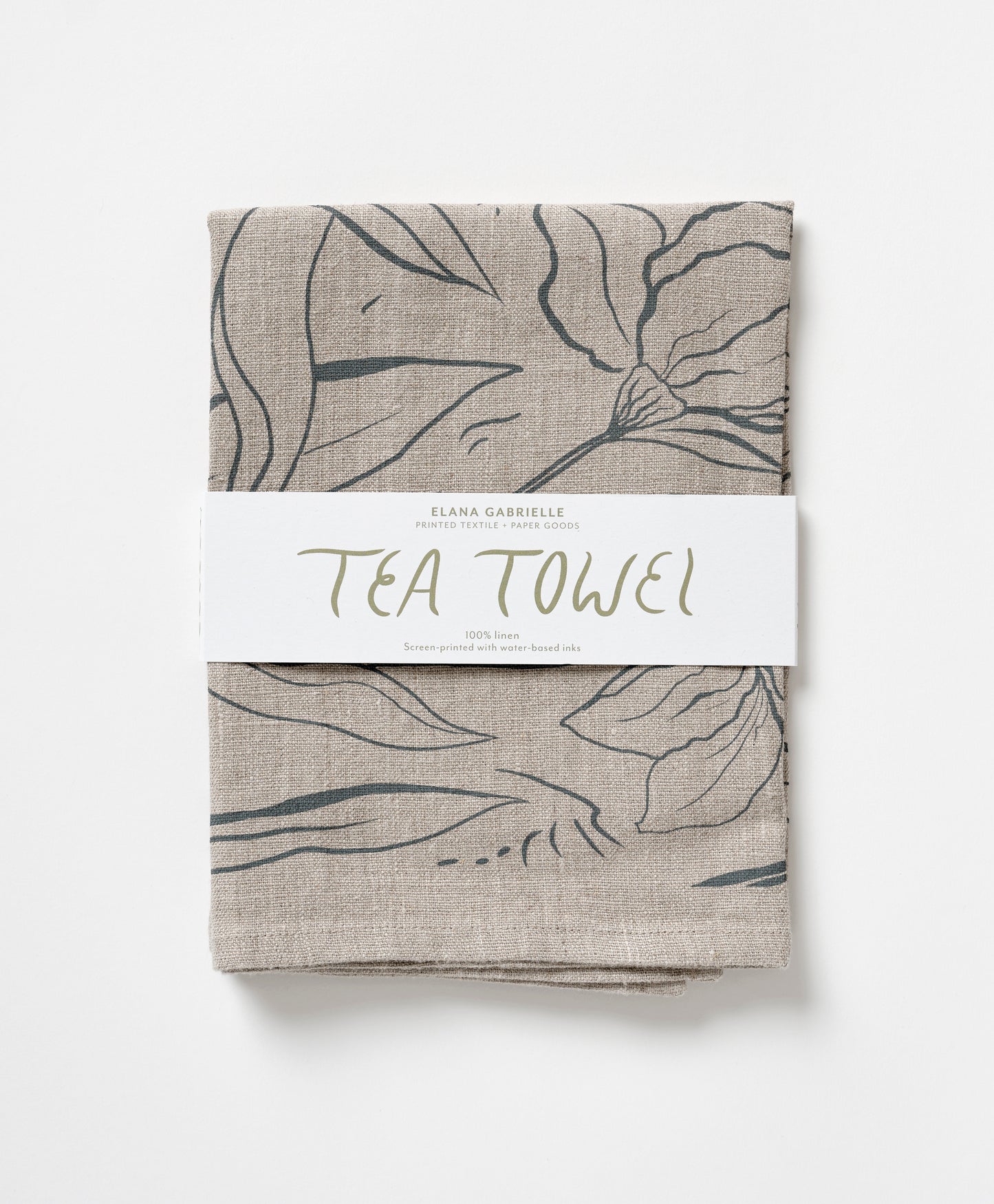 Iris Linen Tea Towel