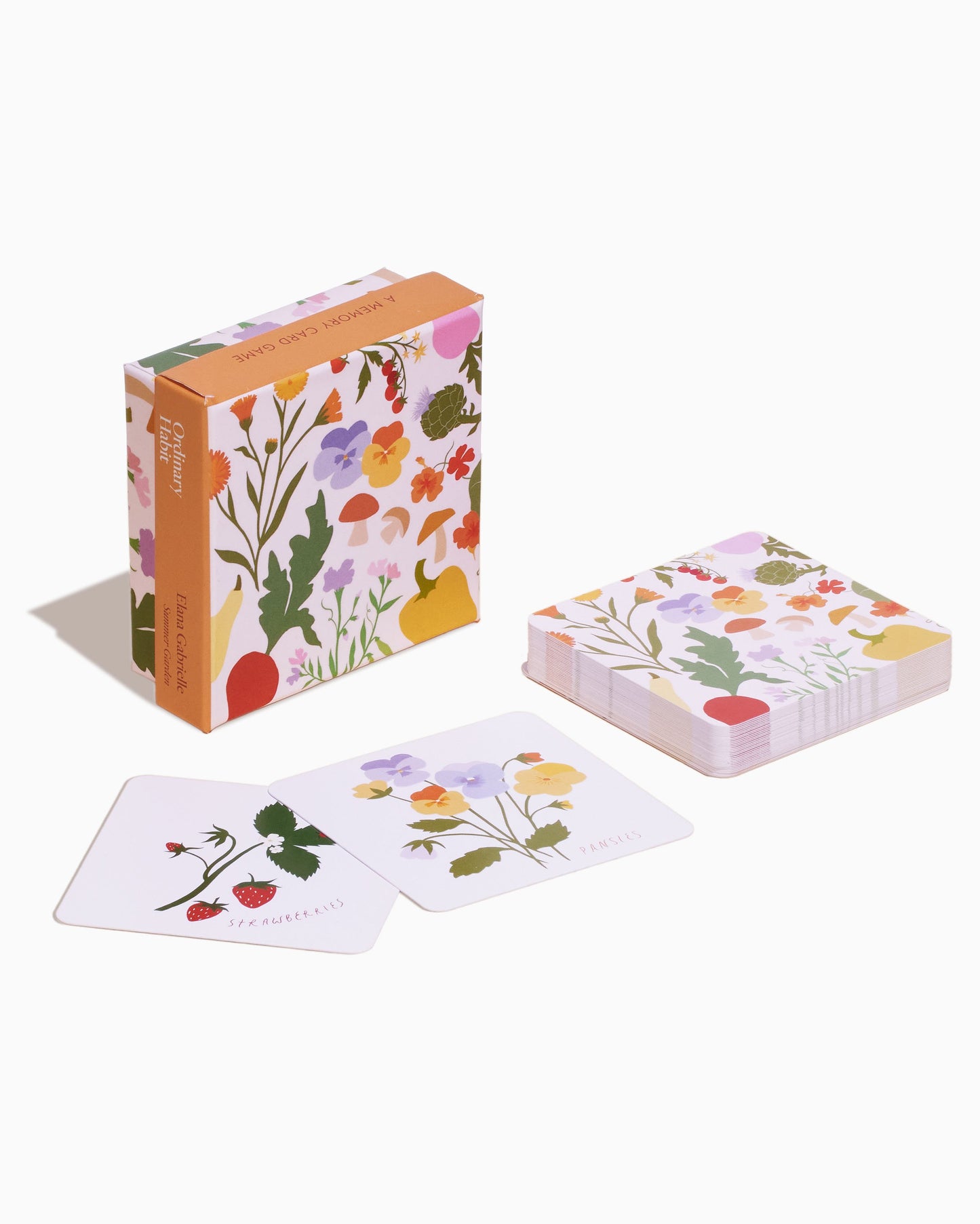 Summer Garden Matching Cards