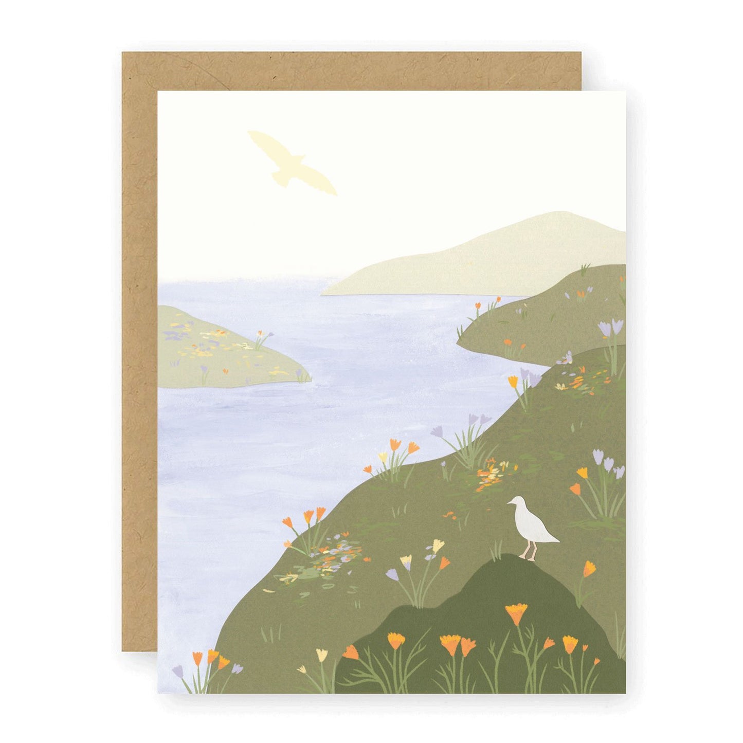 Coastal Cliffs Greeting Card