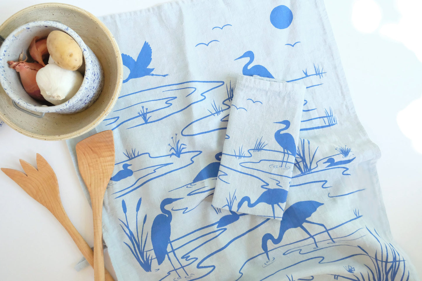 Estuary Linen Tea Towel