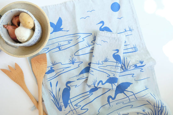 Estuary Linen Tea Towel