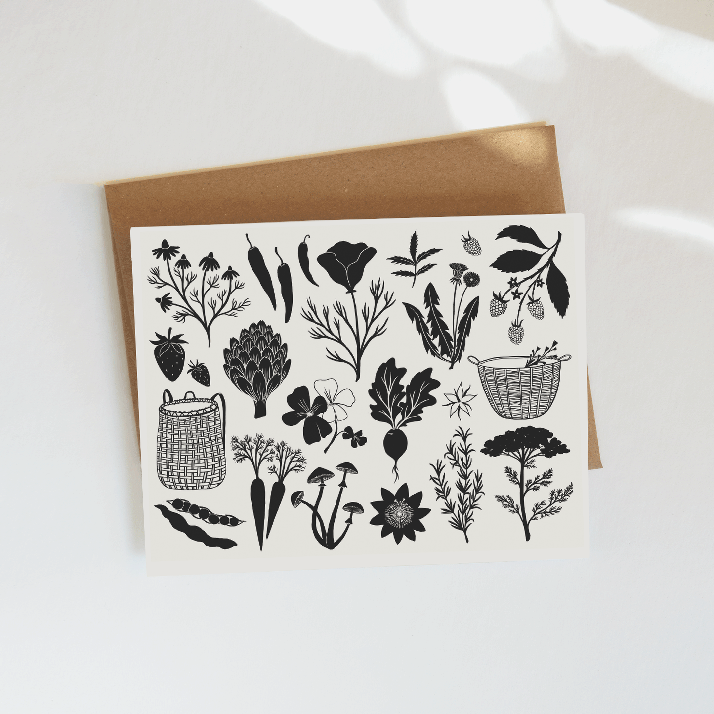 Forage Greeting Card