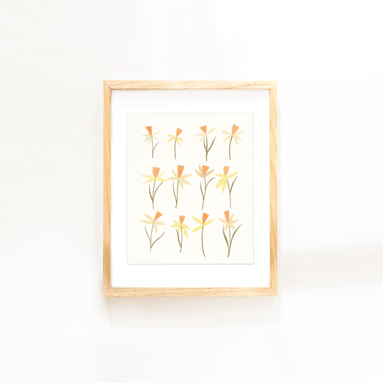 Daffodils Print