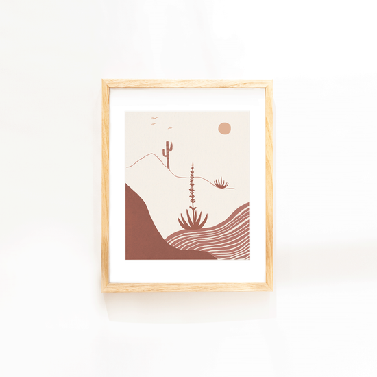 Desert Afternoon Print