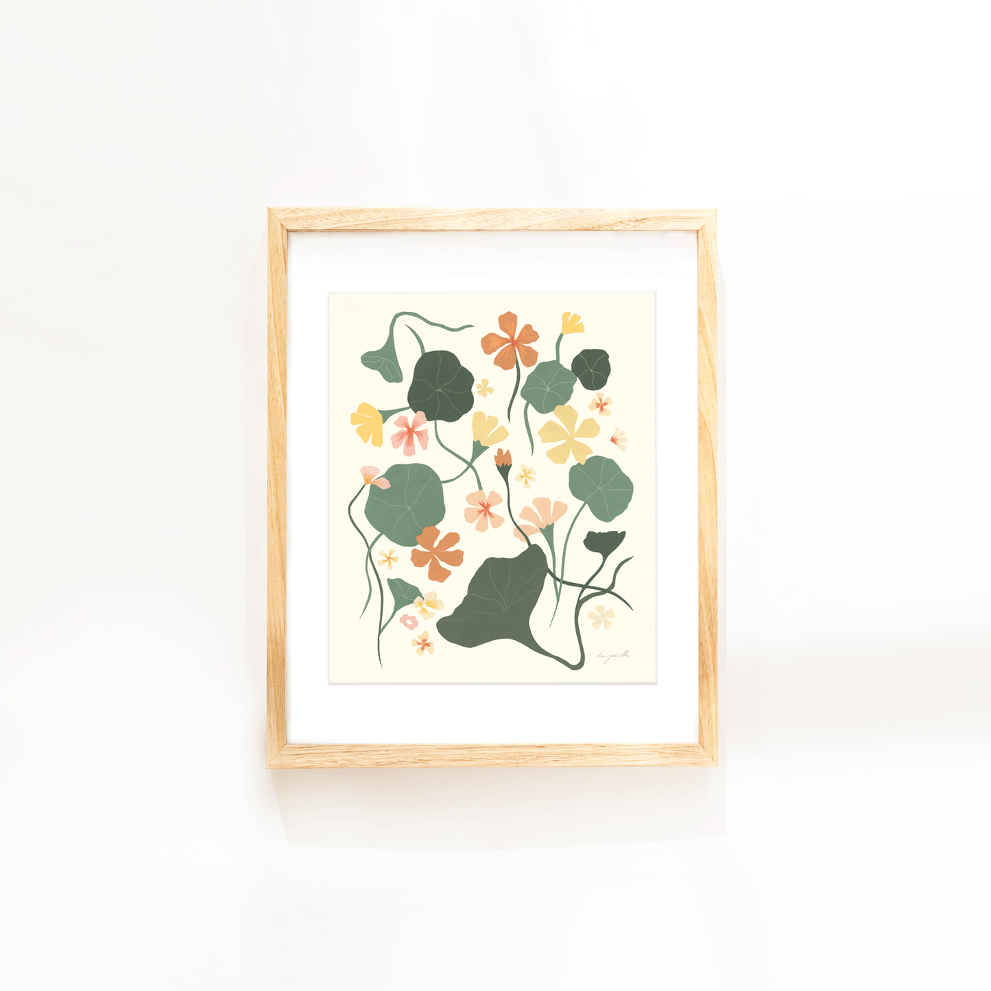 Nasturtiums Print