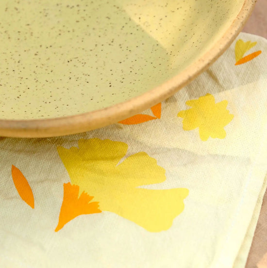 Marigold Linen Tea Towel