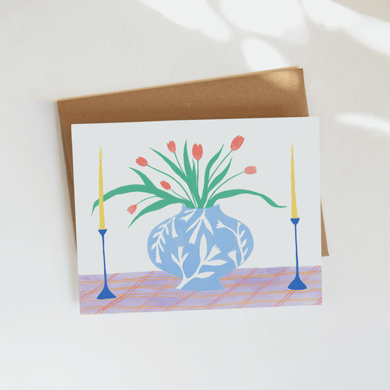 Tulips Greeting Card