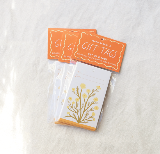 Chamomile Gift Tag Pack