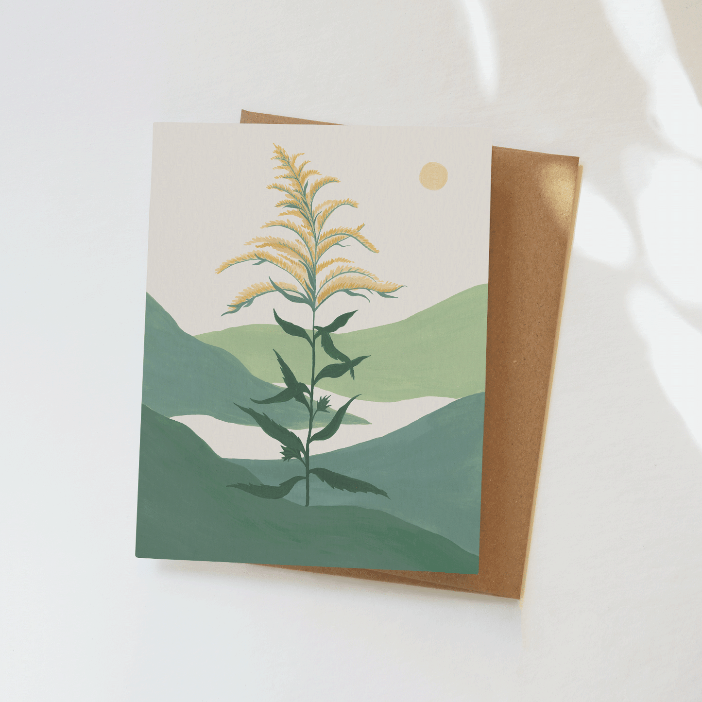 Goldenrod Greeting Card