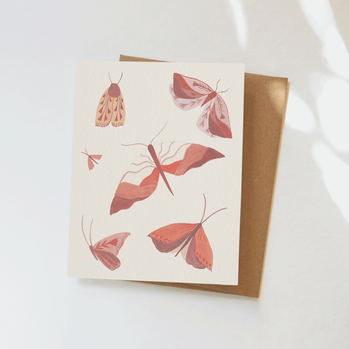 Moths Greeting Card