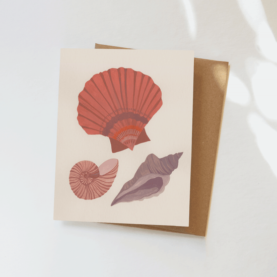 Seashells Greeting Card