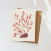 Seaweed Greeting Card