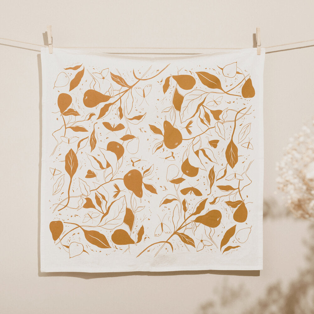 Pears Cotton Tea Towel