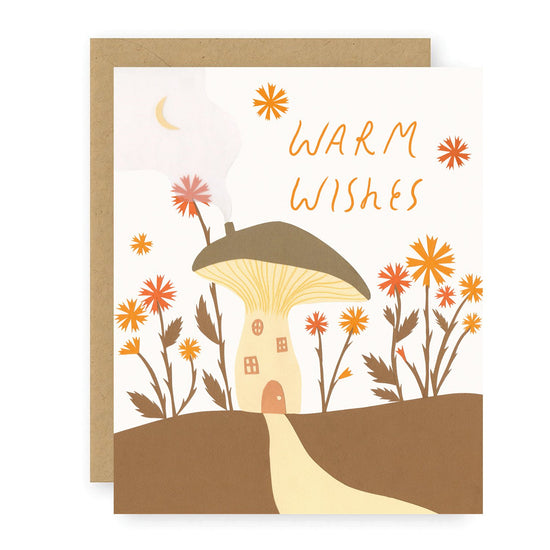 Mushroom Home Greeting Card